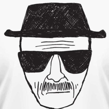 T-Shirt - Breaking Bad - Heisenberg Sketch