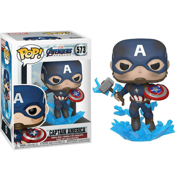 FUNKO POP - MARVEL - AVENGERS ENDGAME - 573 CAPTAIN AMERICA W/ BROKEN – Primafila  Store