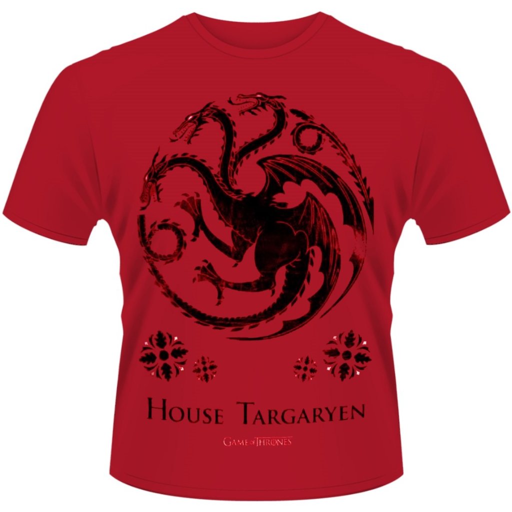 T-Shirt - Game Of Thrones - House Of Targaryen