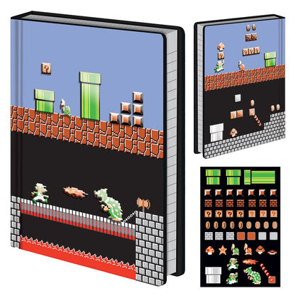 Quaderno - Nintendo - Super Mario Bros Level Builder Magnetic Notebook