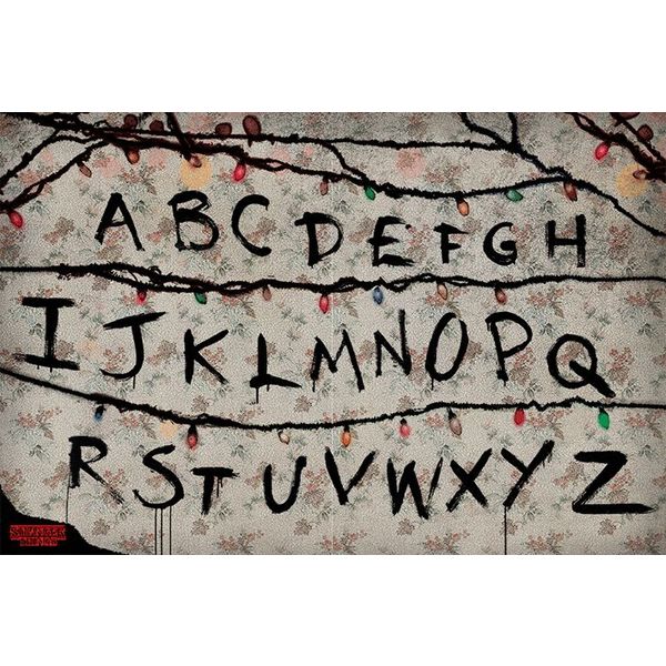 Poster - Stranger Things - R, U, N – Primafila Store