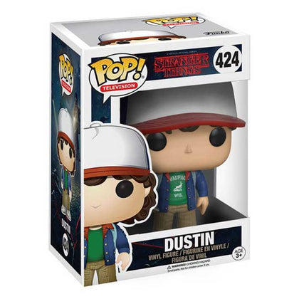 FUNKO POP - STRANGER THINGS - 424 DUSTIN WITH COMPASS