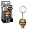 PORTACHIAVI - FUNKO POCKET POP - STAR WARS - VINYL KEYCHAIN C-3PO 4CM