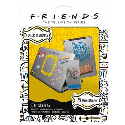 Adesivi - Friends - Tech Sticker Pack (Set Adesivi)