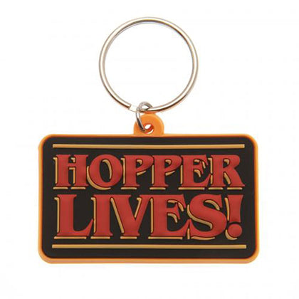 Portachiavi - Stranger Things - Hopper Lives Rubber Keychain