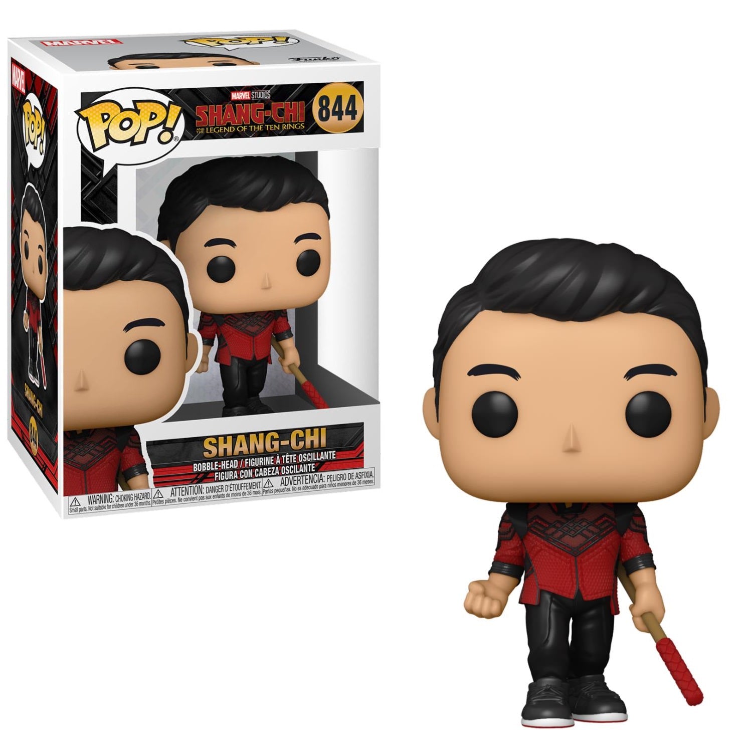 FUNKO POP - MARVEL - SHANG-CHI THE LEGEND OF THE TEN RINGS - 844 SHANG-CHI 9CM