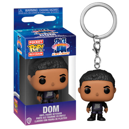 PORTACHIAVI - SPACE JAM - A NEW LEGACY - POP FUNKO VINYL KEYCHAIN DOM 4CM