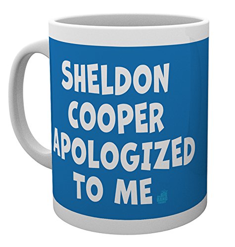 Tazza - Big Bang Theory - Sheldon Cooper Apologised