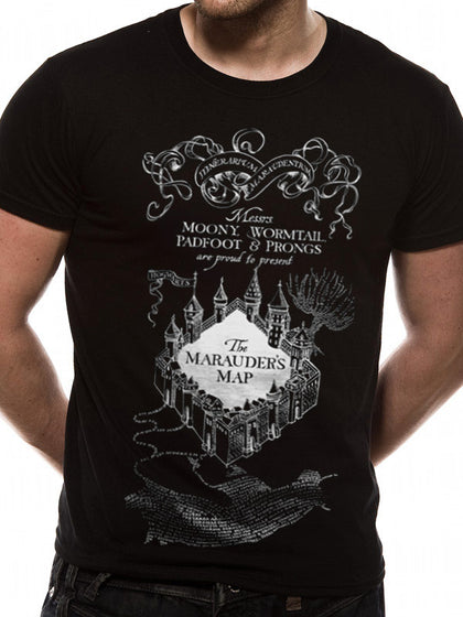 T-Shirt - Harry Potter - Marauders Map