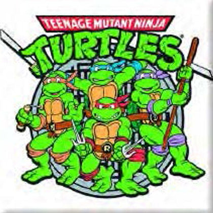 Magnete - Teenage Mutant Ninja Turtles - Group Graphic