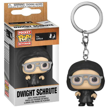 PORTACHIAVI - THE OFFICE - POP FUNKO VINYL KEYCHAIN DWIGHT AS DARK LORD 4CM