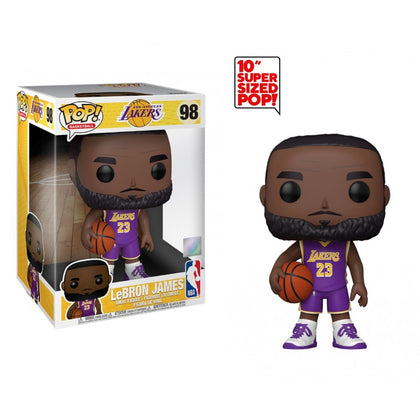 FUNKO POP - NBA - POP FUNKO VINYL FIGURE 98 LEBRON JAMES (PURPLE JERSEY) 25CM