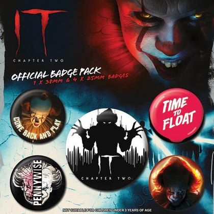 Spille - It Chapter Two - Clown (Pin Badge Pack)