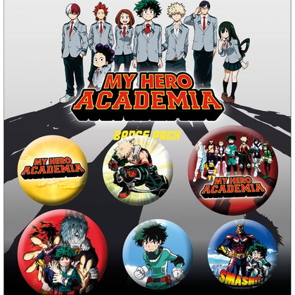 Spille - My Hero Academia - Mix (Pin Badge Pack)