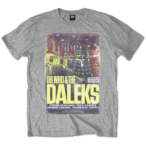 T-Shirt - Doctor Who - Daleks Grey