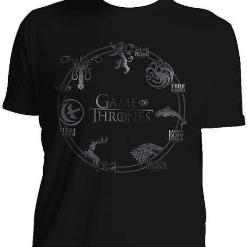 T-Shirt - Game Of Thrones - Round Sigil