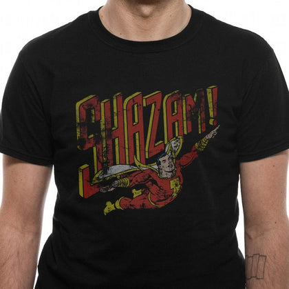 T-Shirt - Shazam - Dc Comics - Shazam - All The Heroes