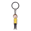 Portachiavi - Rick And Morty - Morty With Movable Head Metal Multicolor