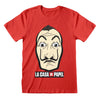 T-Shirt - La Casa De Papel - Mask And Logo