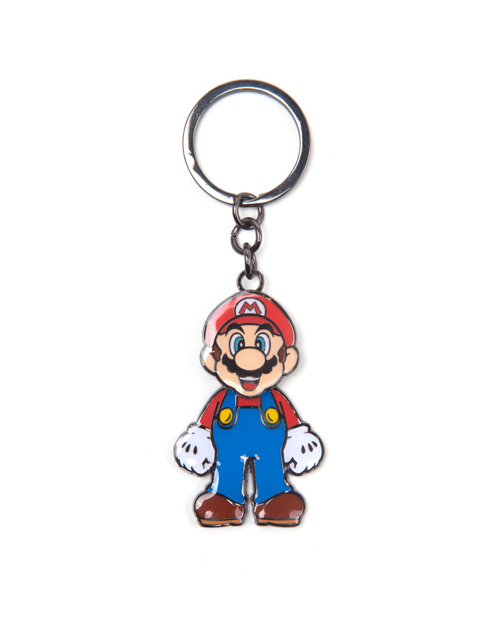 Portachiavi - Nintendo - Super Mario - Mario Metal