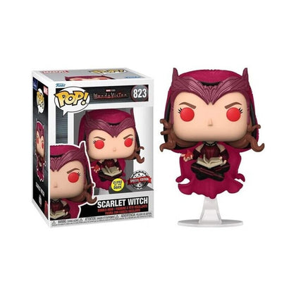 Funko Pop - Marvel - Wandavision - Scarlet Witch (Glow In The Dark) (Ltd) (Vinyl Figure 823)