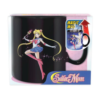 Tazza Termosensibile - Sailor Moon - Sailor&Chibi (460 Ml)
