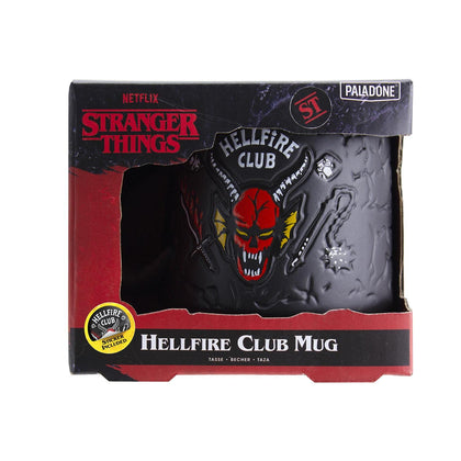 Tazza Sagomata - Stranger Things - Hellfire Club Demon Embossed Mug
