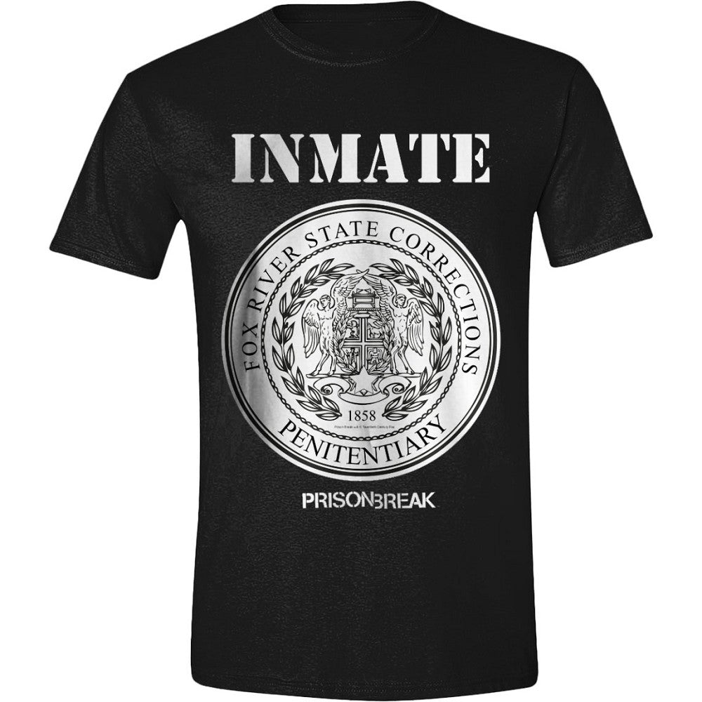 T-Shirt - Prison Break - Inmate Black