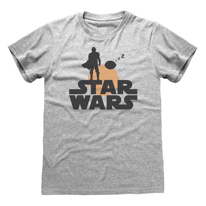 T-Shirt - Star Wars - The Mandalorian - Silhouette