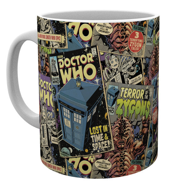 Tazza - Doctor Who - Comic Books