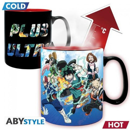 TAZZA TERMOSENSIBILE - MY HERO ACADEMIA - TAZZA HEAT CHANGE 460ML - HEROS