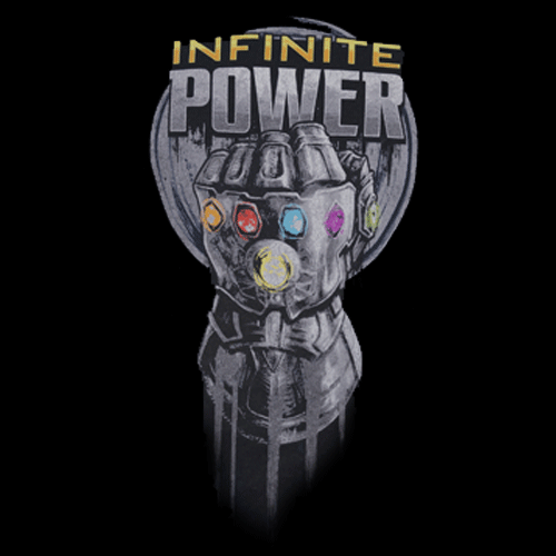 T-Shirt - Marvel - Avengers Infinity War - Infinite Power Glove