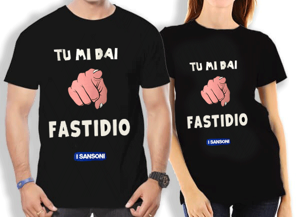 T-shirt - I Sansoni - Tu mi dai fastidio