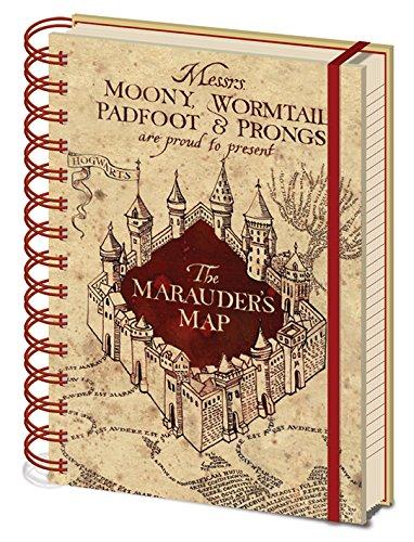 Quaderno - Harry Potter - The Marauders Map (A5)