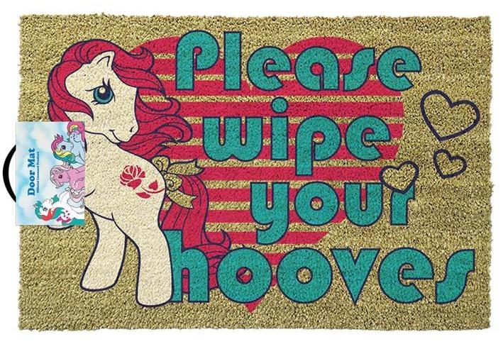 Zerbino - My Little Pony Retro - Please Wipe Your Hooves