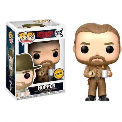 FUNKO POP - STRANGER THINGS - 512 HOPPER (Limited Chase Edition)