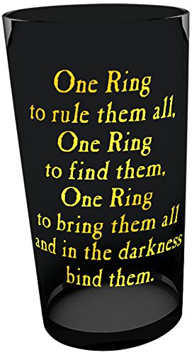 Bicchiere - Lord Of The Rings - One Ring