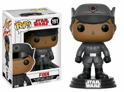 STAR WARS THE LAST JEDI - POP FUNKO VINYL FIGURE 191 FINN 9CM