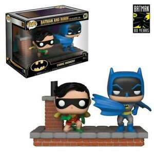 FUNKO POP - BATMAN 80TH - 281 MOVIE MOMENT - BATMAN AND ROBIN 9CM