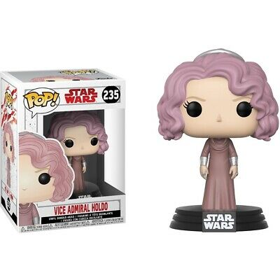 STAR WARS THE LAST JEDI - POP FUNKO VINYL FIGURE 235 VICE ADMIRAL HOLDO 9CM