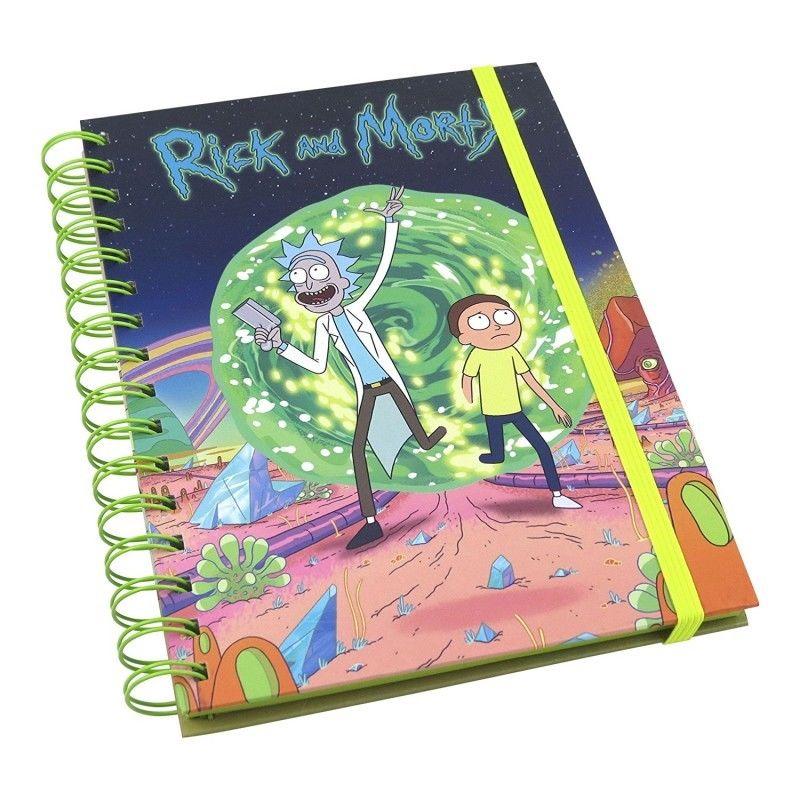 Quaderno - Rick And Morty - Portal (Quaderno A5)