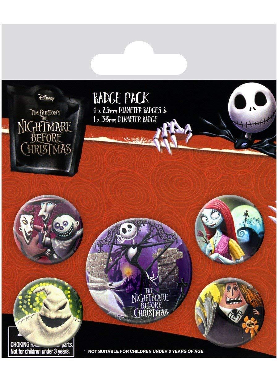 Spille - Badge - Nightmare Before Christmas