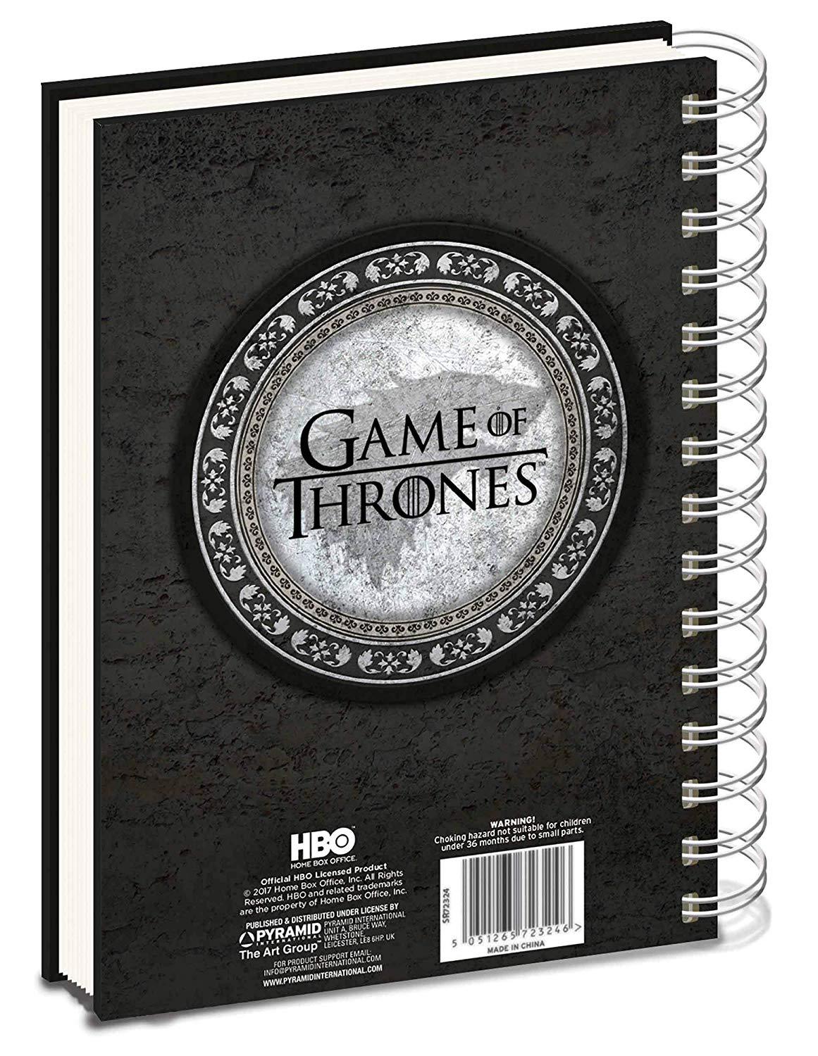 Quaderno - Game Of Thrones - Stark (A5)